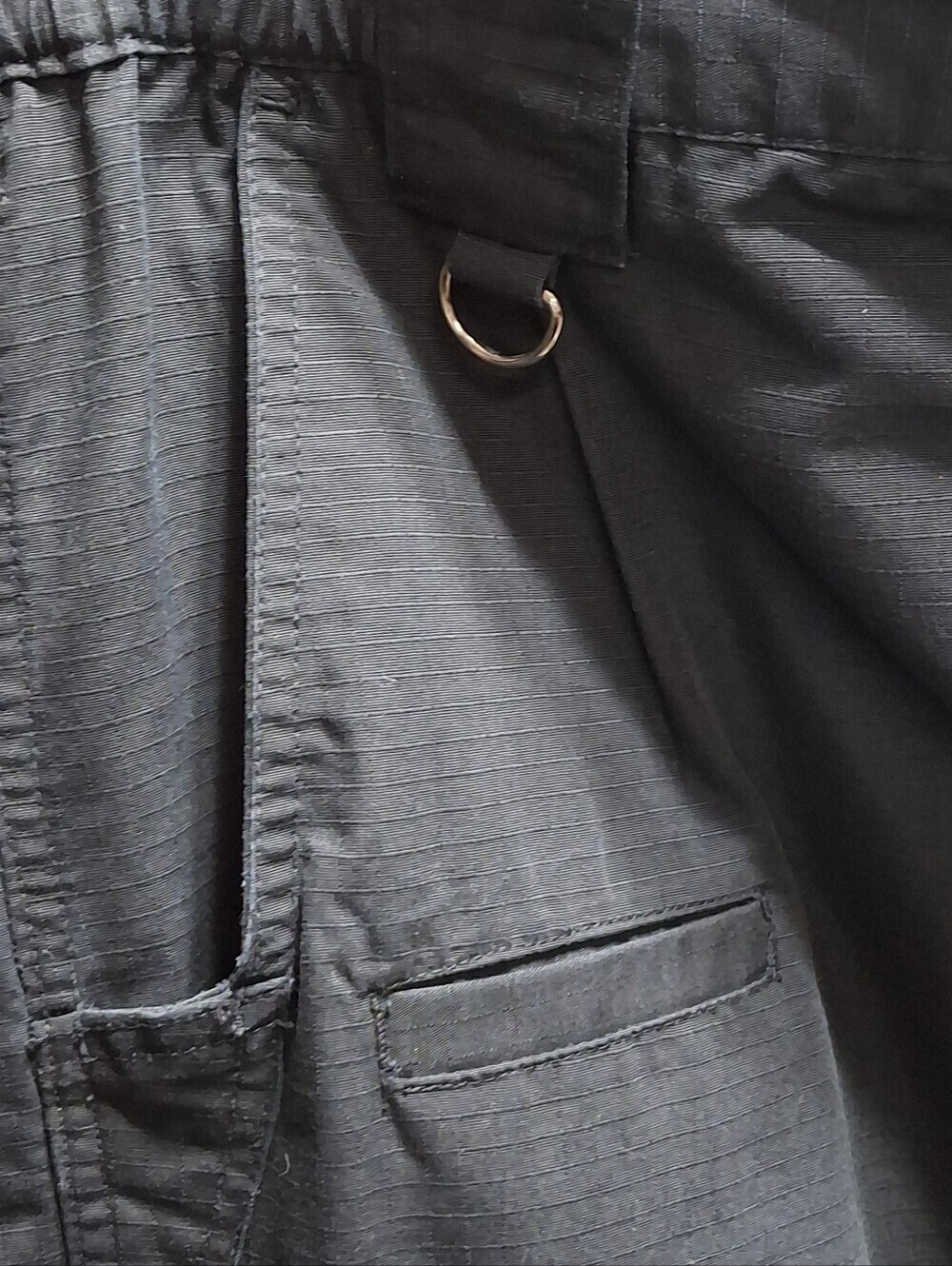 CQR Tlp-104 Lightweight Ripstop EDC Tactical Black Cargo Pants Men 36w X 30l - Picture 9 of 14